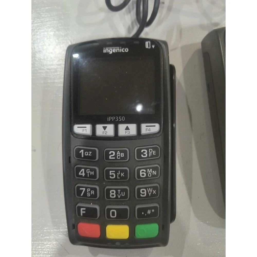 Ingenico iPP350-01T1305A Credit Card Reader Terminal POS Lot 2 Bundle
